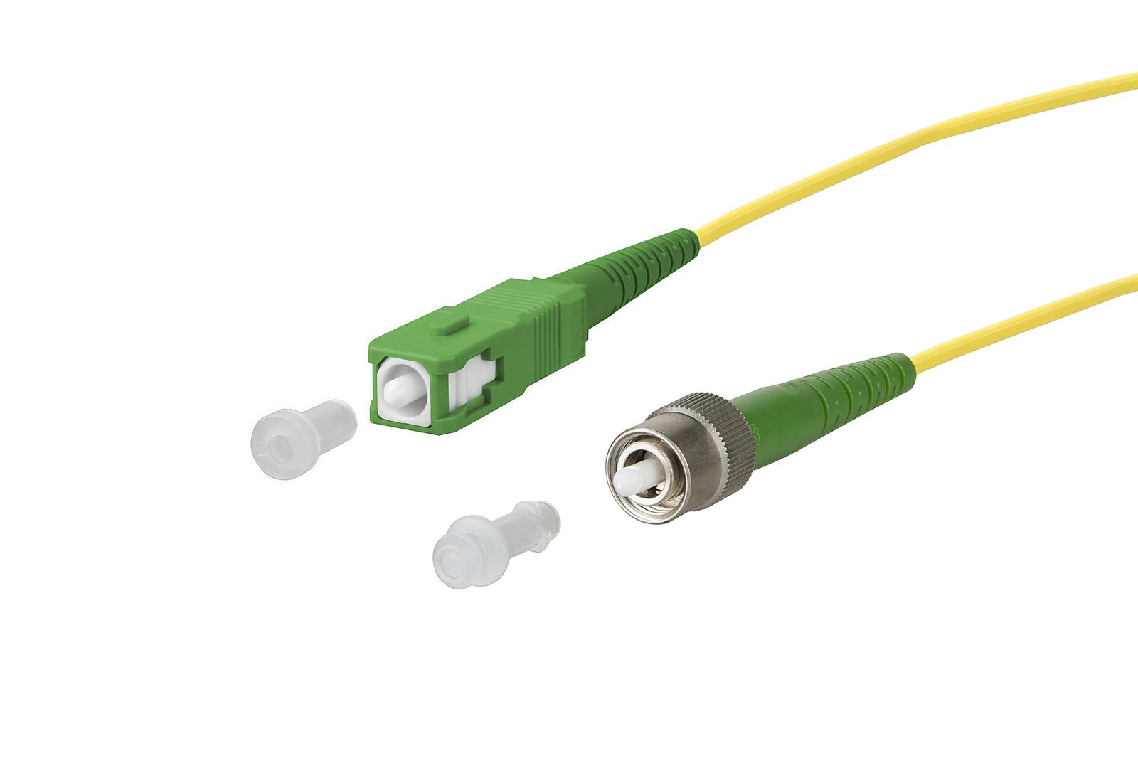 LWL-Patchkabel SC/FC APC SM OS2 20m ge