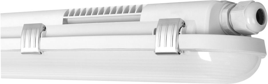 LED-Feuchtraumleuchte 18W 6500K 2400lm gr Konv IP65 1200x82x68mm