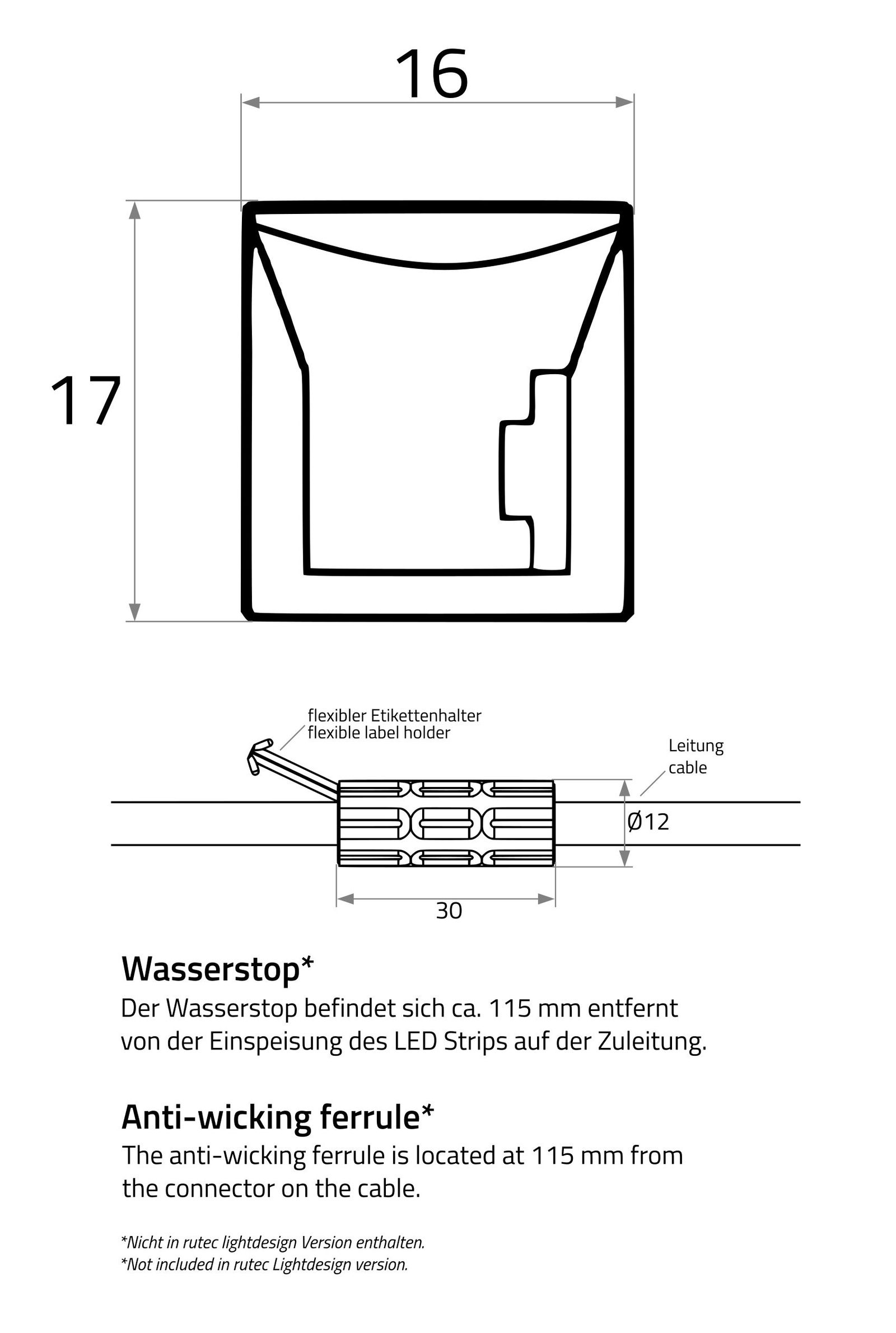 LED-Lichtband 15W/m VARDAflex ws 2700K PlatinUltraSVQ LED nicht austauschbar DC