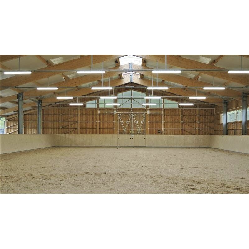 LED-Feuchtraumleuchte MISTRAL 27W 4000K 3860lm gr Konv IP66 1540x100x80mm