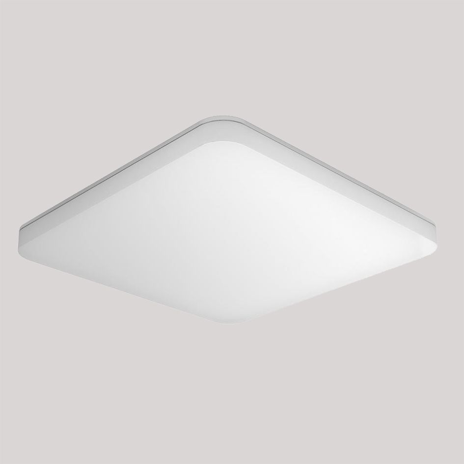 LED-Sensorleuchte 18,38W 3000K 1826lm ws Konv IP40 BWM 300x300x52mm