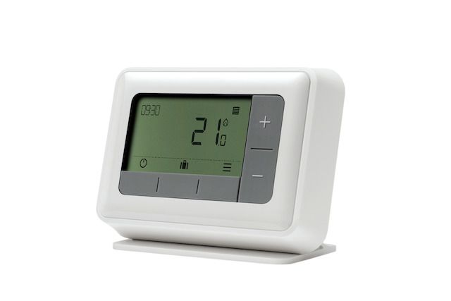Uhrenthermostat digi IP30 0-50°C ws