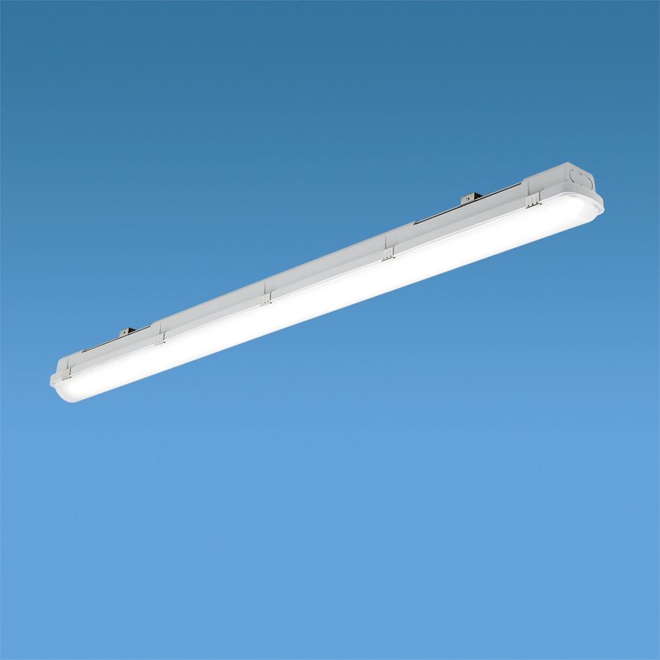 LED-Feuchtraumleuchte Resisto 30W 4000K 4300lm gr Konv IP66 1500x89x88mm