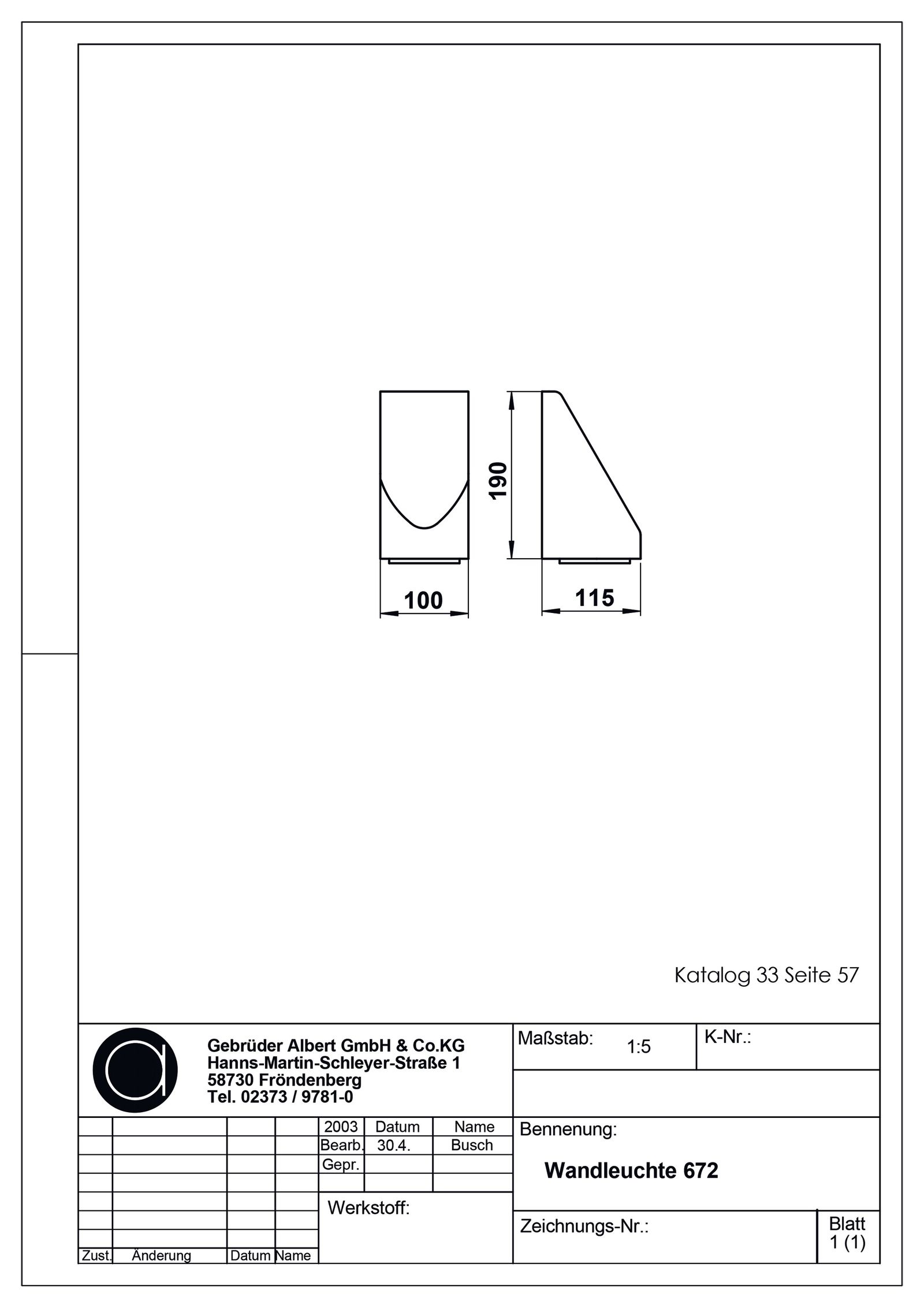 Wandanbauleuchte 50W HV si IP43 GU10 115x100x190mm