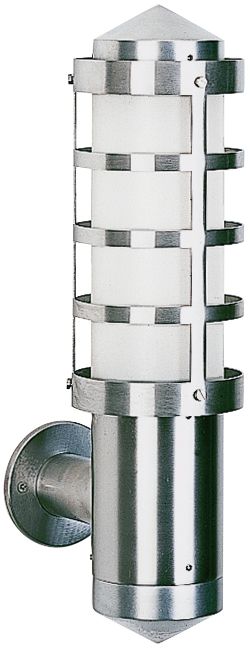 Wandanbauleuchte 50W HV edst IP44 E27 180x103x390mm