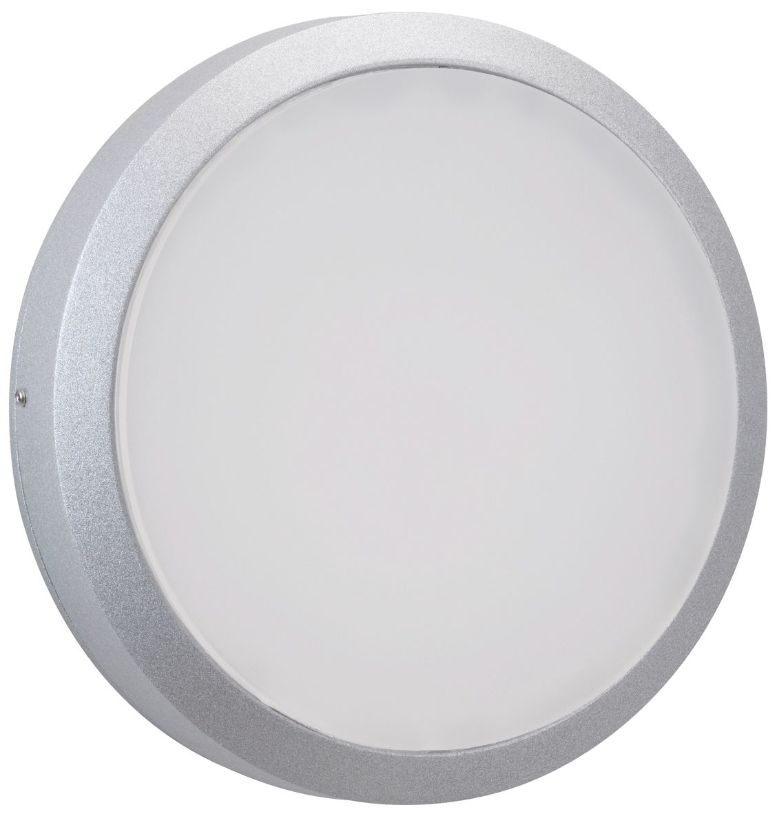LED-Kunststoffleuchte 24W 3000K 2400lm si IP44 Ø230x55mm