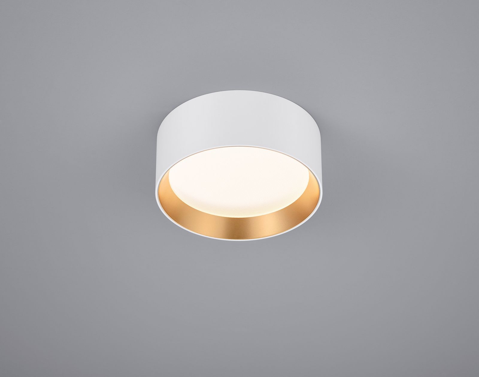 LED-Deckenanbauleuchte ENIO 18W 2700K 1390lm ws Konv IP20 Ø200x80mm
