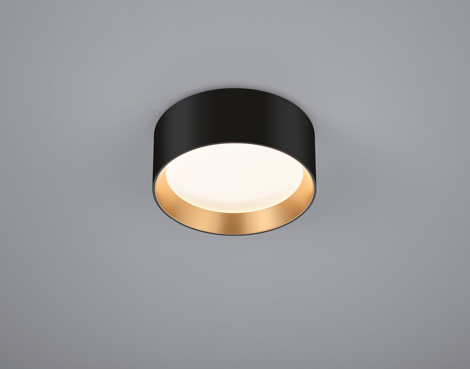 LED-Deckenanbauleuchte ENIO 16W 2700K 1390lm sw Konv IP20 Ø200x80mm