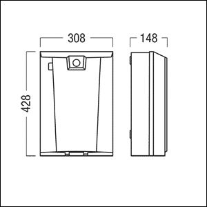 Notlichtversorgung 50W LED 1-8h IP20 auto.Selbstt Dauer/Bereitsch
