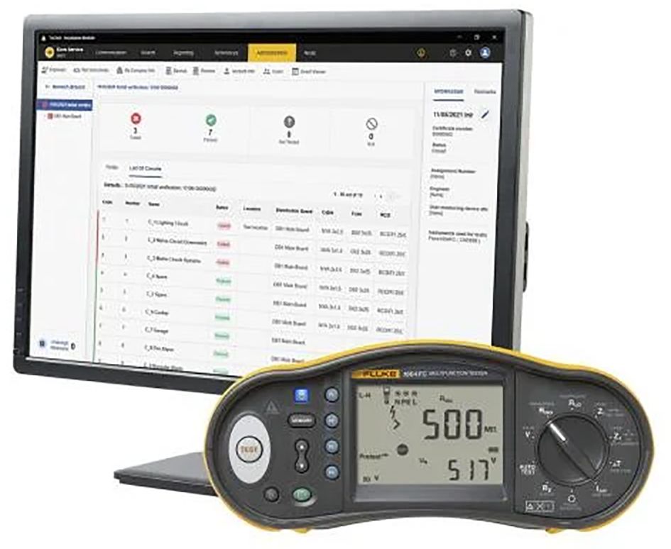 Installationsmessgerät digi RCD/FI Grenzwert