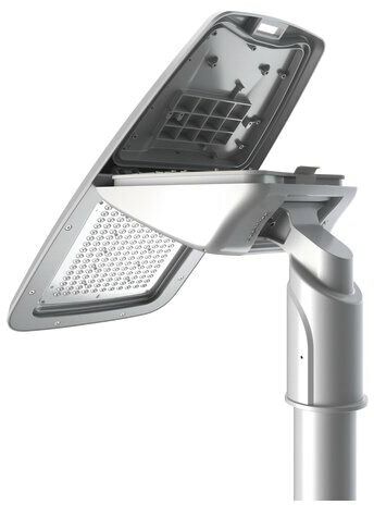 LED-Straßenleuchte 70W DOLPHINmicro al Aufs/Ans 40-76mm 4000K 9250lm Alu Kst_tr