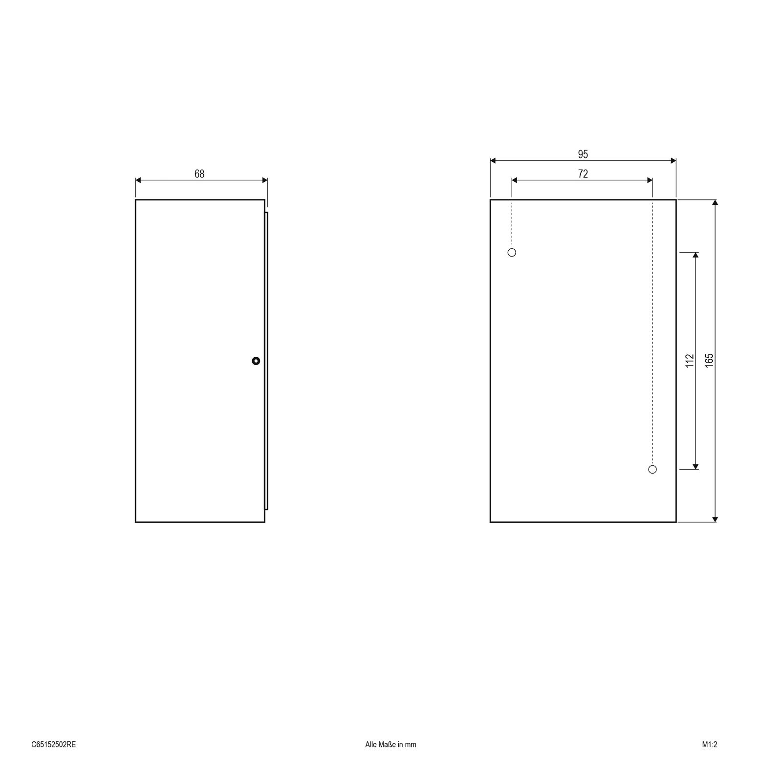 LED-Up/Down Leuchte DIREXUS 10W 3000K 900lm anth Konv IP65 67x165x95mm