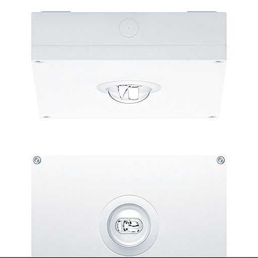 LED-Sicherheitsleuchte 3,2W 4000K 296lm IP65 1LED Deckenanb ÜberwBaust dezentr