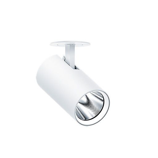 LED-Einbaustrahler 43W VIVO II 3000K Alu 3600lm Konv Dimmung DALI 1LED IP20 ws mt