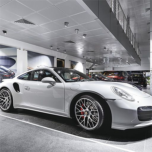 LED-Einbaustrahler 43W VIVO II 3000K Alu 4300lm Konv 1LED IP20 ws mt Ø/EB68mm