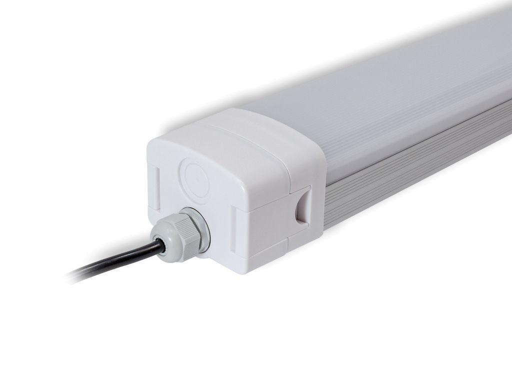 LED-Feuchtraumleuchte 32-64W 4000-6000K 8000lm gr Konv Dimmung 1-10 V IP65