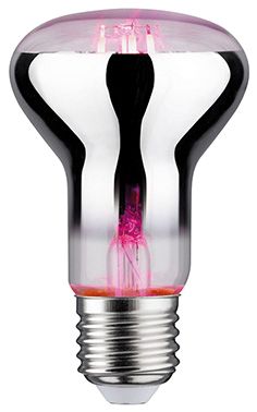 LED-Reflektorlampe E27 R63 6,5W rose AC 200lm kl 106° Ø63x105mm 230V