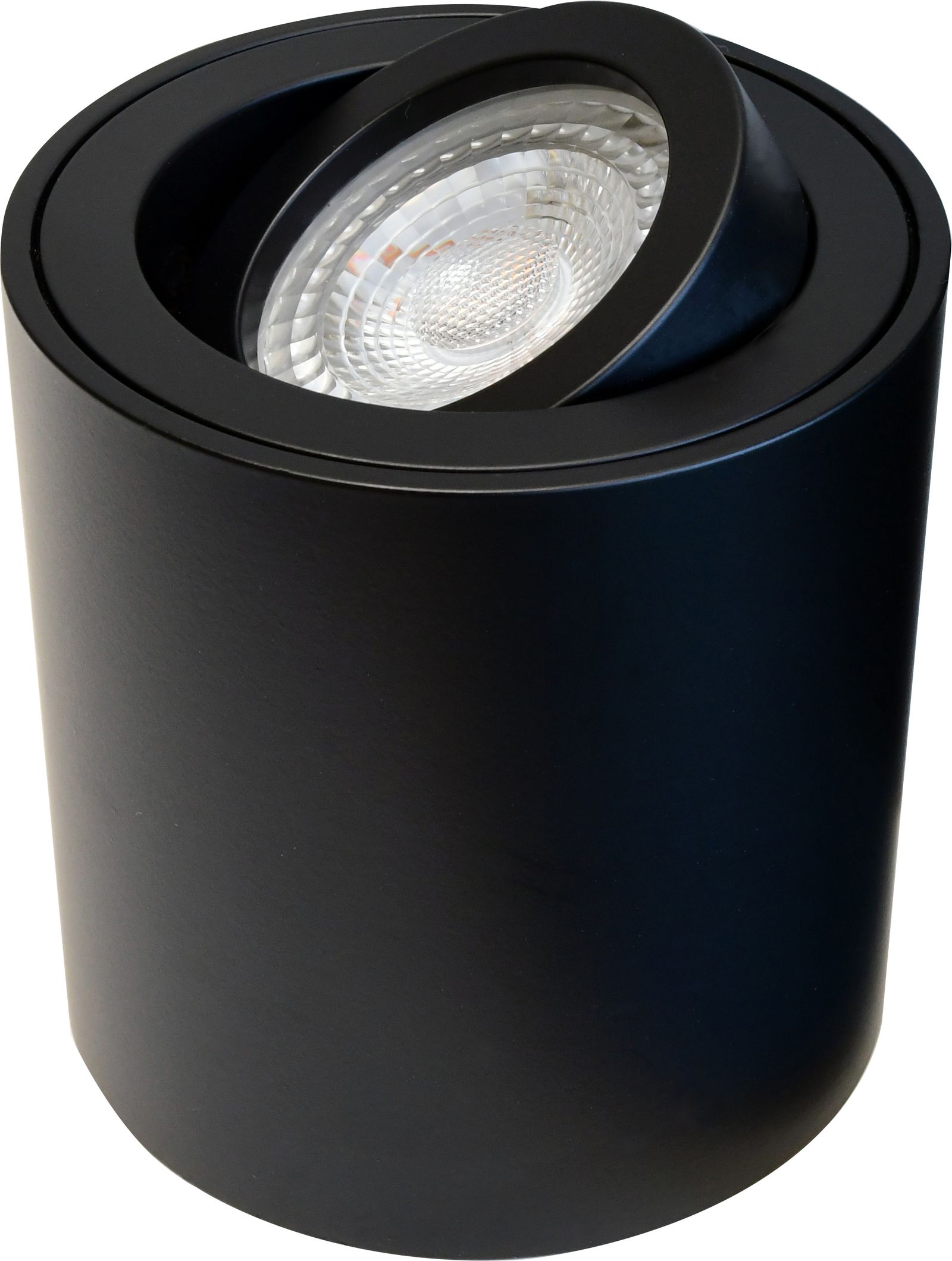 LED-Anbaustrahler 10W DECOCLIC sw mt Alu IP20 1LED GU10 mediumstrahlend