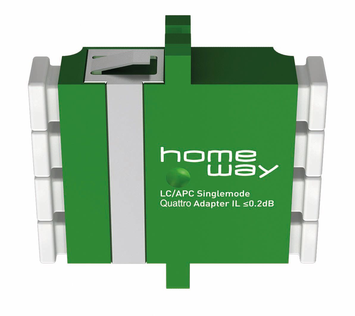 LWL-Kupplung LC-Q LC-Q SM Kst Kst gn einrasten