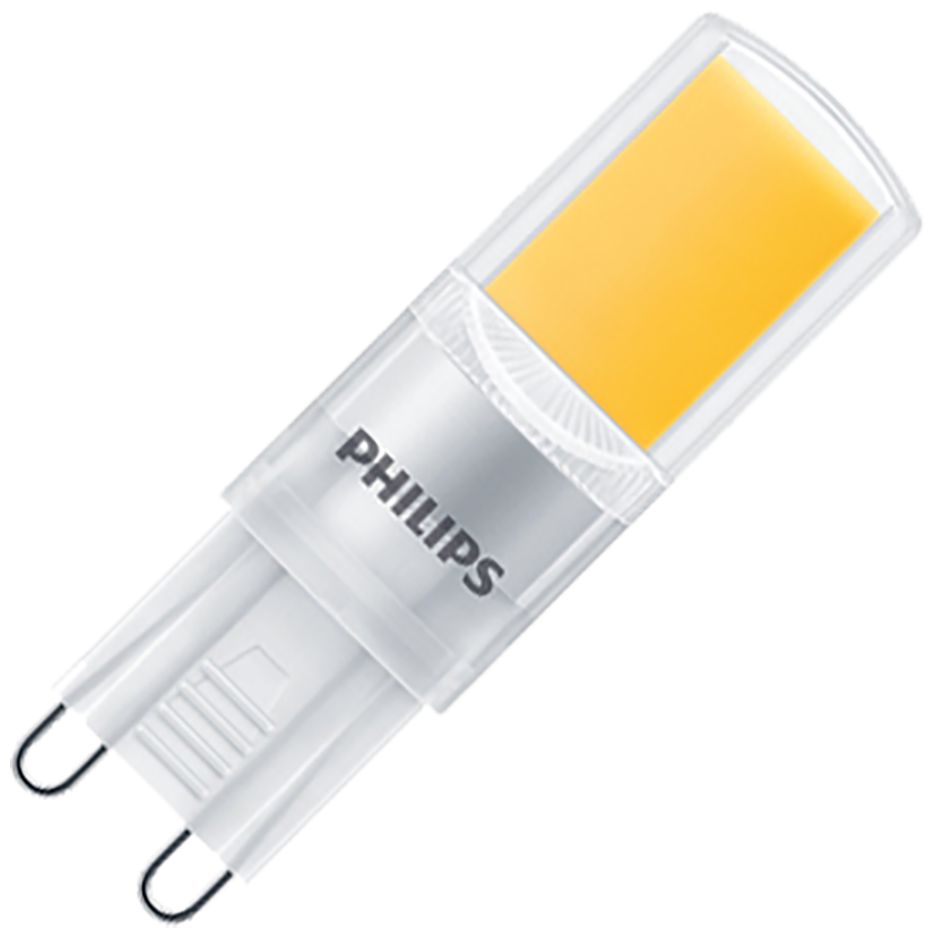 LED-Röhrenlampe G9 2W 2700K 220lm E ws mattiert 300° AC Ø14,5x48mm 220-240V