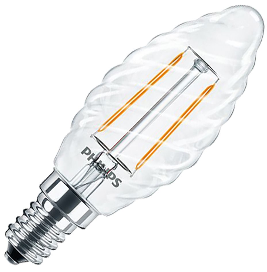 LED-Kerzenlampe FM E14 B3 2,2W 2700K B35 250lm E Filamentlampe ws mattiert AC