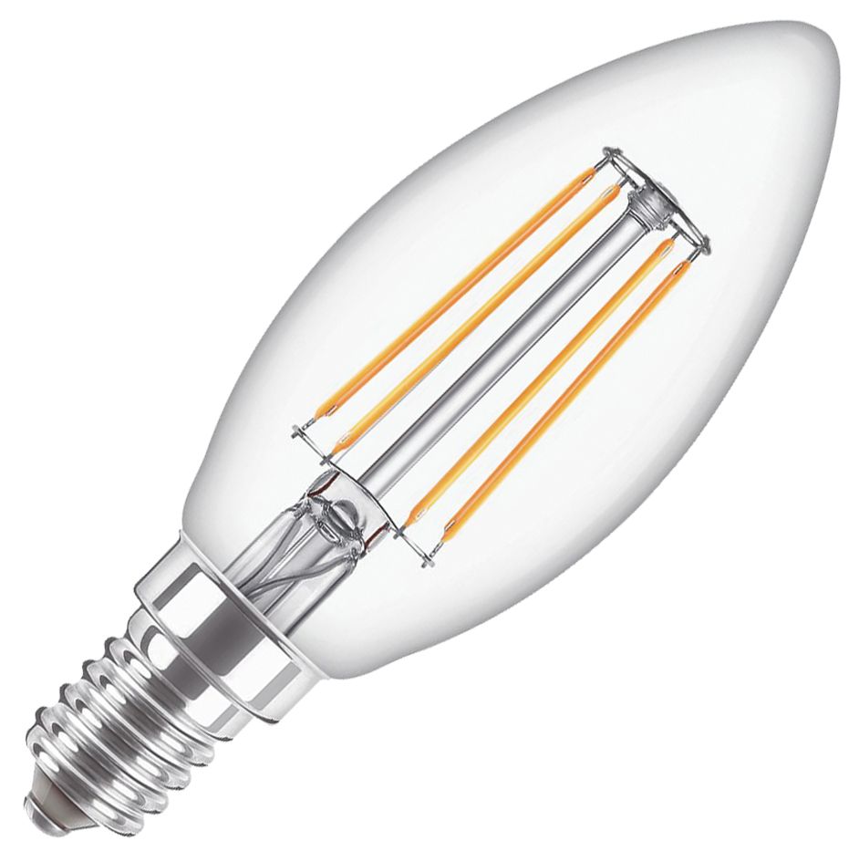 LED-Kugellampe FM E27 P45 6,5W 2700K ws 806lm E Filamentlampe mattiert AC