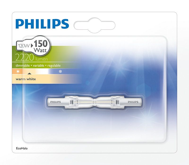 HV-Halogenlampe 120W kl R7s 230V Ø11x78mm