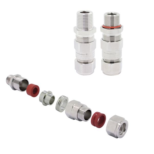 Kabelverschraubung NPT 25,4mm(1) V4A si unbeh 1Zoll Edelstahl (V4A) IP66 ger