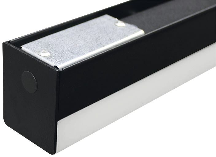 LED-Deckenanbauleuchte 18W 3000K 2200lm sw Konv Dimmung DALI IP40 585x50x60mm
