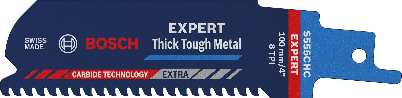 Säbelsägeblatt Hartmetall EXPERT 100mm Edst Stahl f.Edelstahl f.Stahl