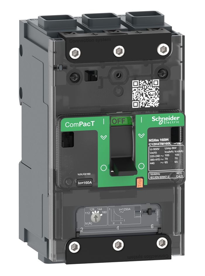 Leistungsschalter 100A 3p 70-100A/In IP40 Einb Festeinbau Schraub