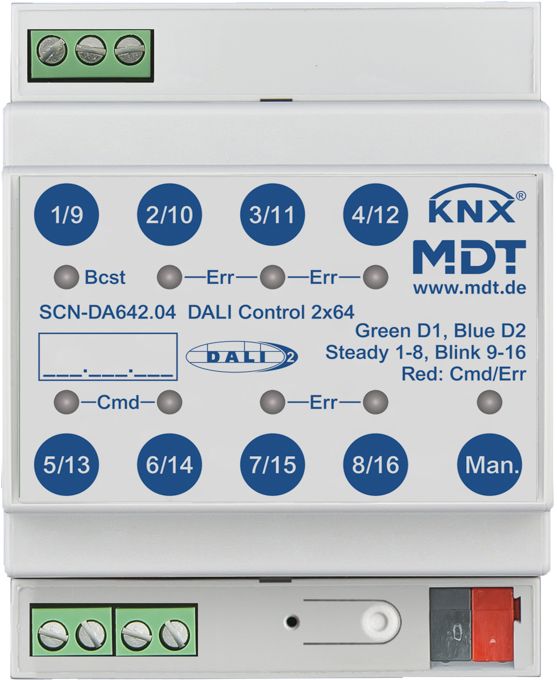 Gateway DALI KNX REG 230-400V 4TE IP20