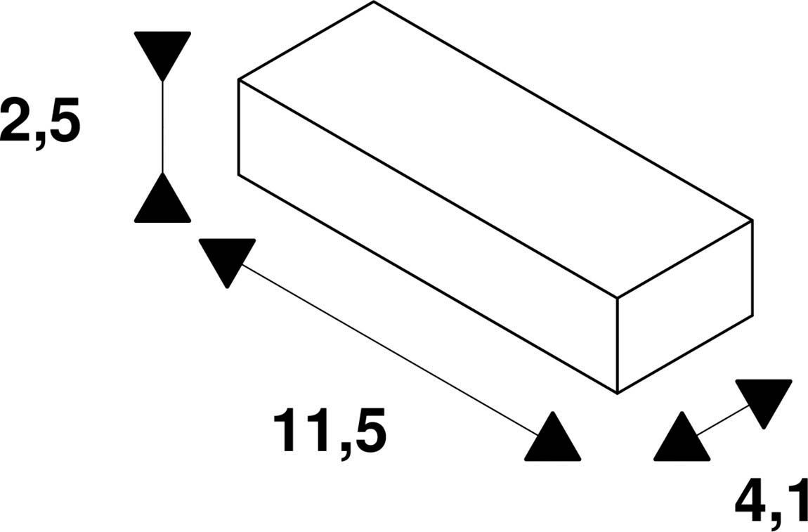 LED-Trafo 20W 0-1500mA 12-24V IP20 stat Kstgeh 115x41x25mm