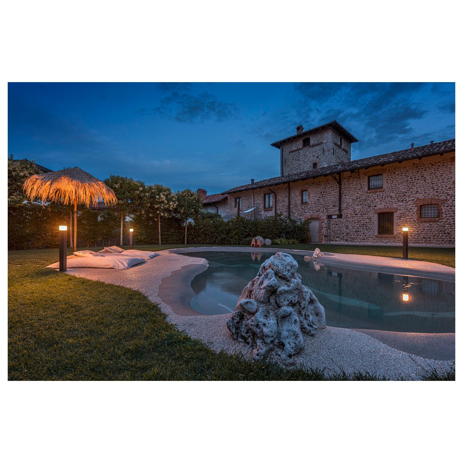 LED-Stehleuchte 11W direkt anth 1LED E27