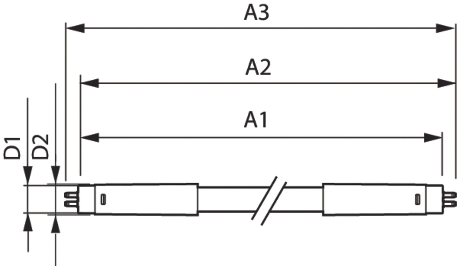 LED-Röhrenlampe G5 T5 16,5W 3000K 2300lm D ws mattiert 200° AC Ø19x1149mm