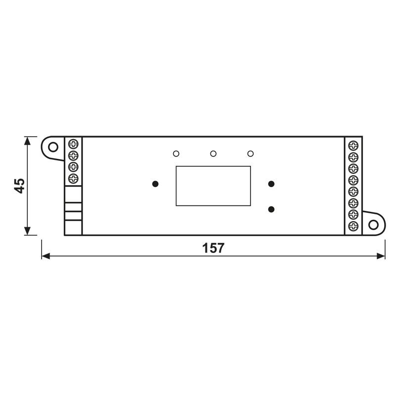 Dimmaktor KNX 100-480W Einb 5Ausg Vor Ort-/Handbedienung