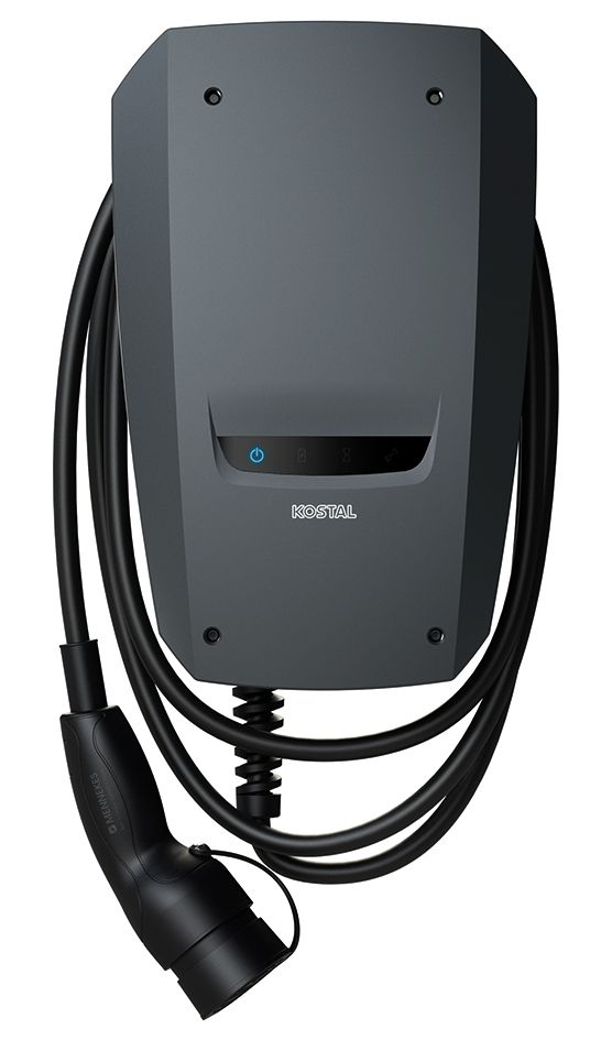 Wallbox 11kVA 3ph L7,5m 1f 11kW/Ladep IP54 250,5x391,5x165mm Wandmont Kst IK10