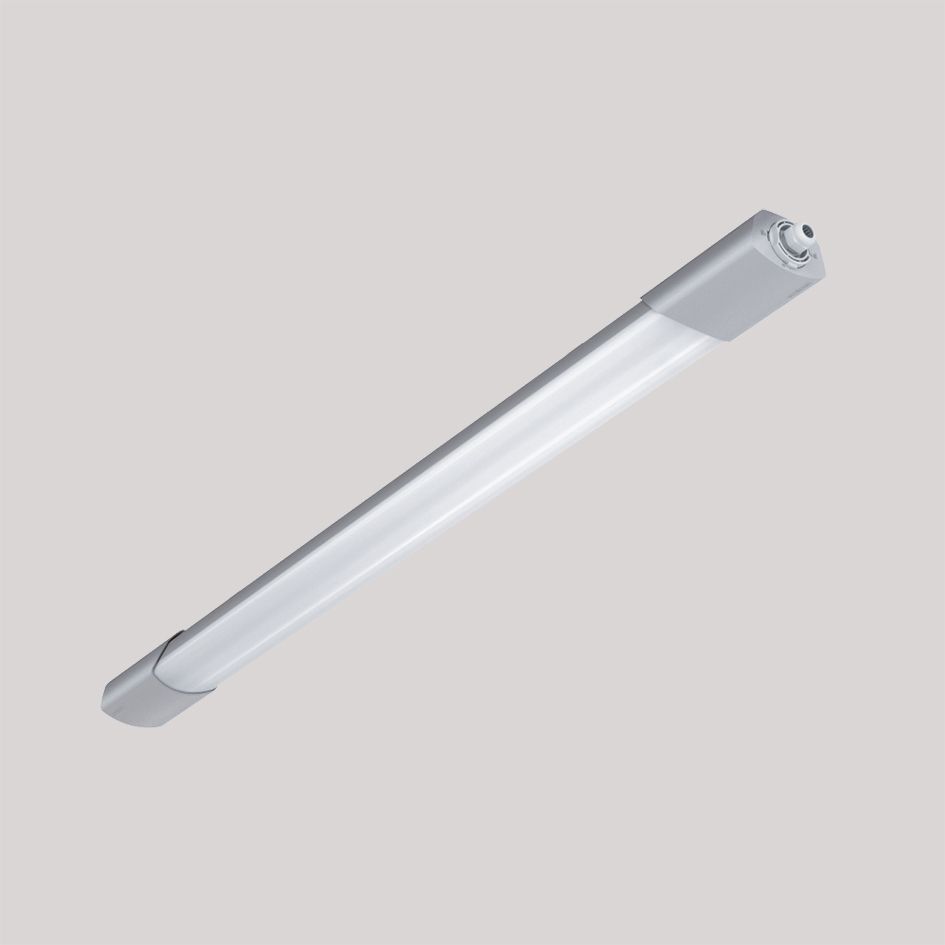 LED-Feuchtraumleuchte 31W 4000K 4250lm gr Konv IP65 1370x87x58mm