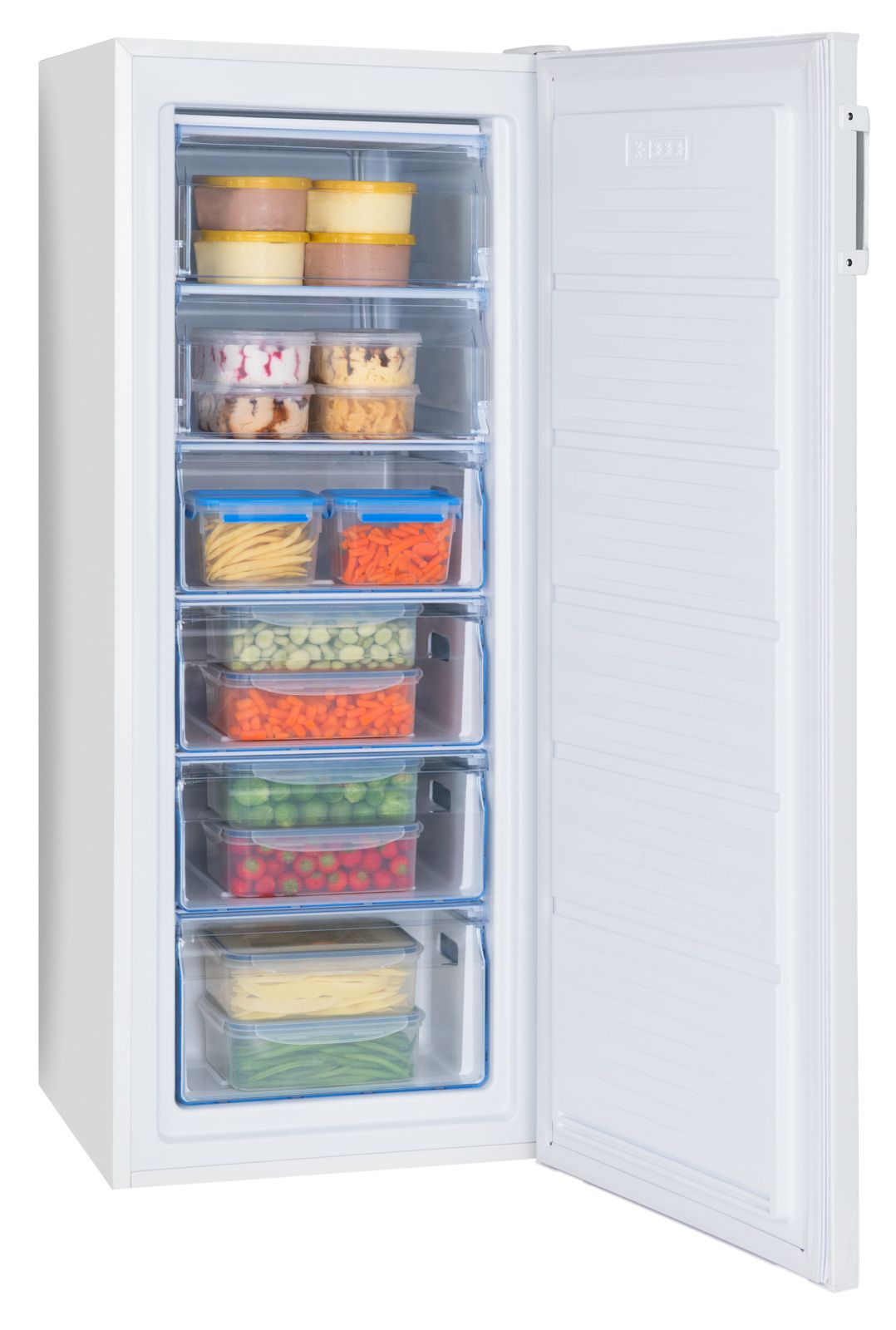 Gefrierschrank 155l E 186kwh 41dB ws 4Korb B550xH1410xT570mm