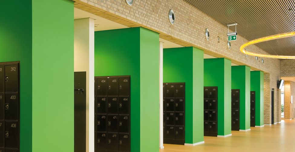 LED-Sicherheitsleuchte 3W IP40 Deckenanb 25m 1LED eins/zweis auto.Selbstt dezentr