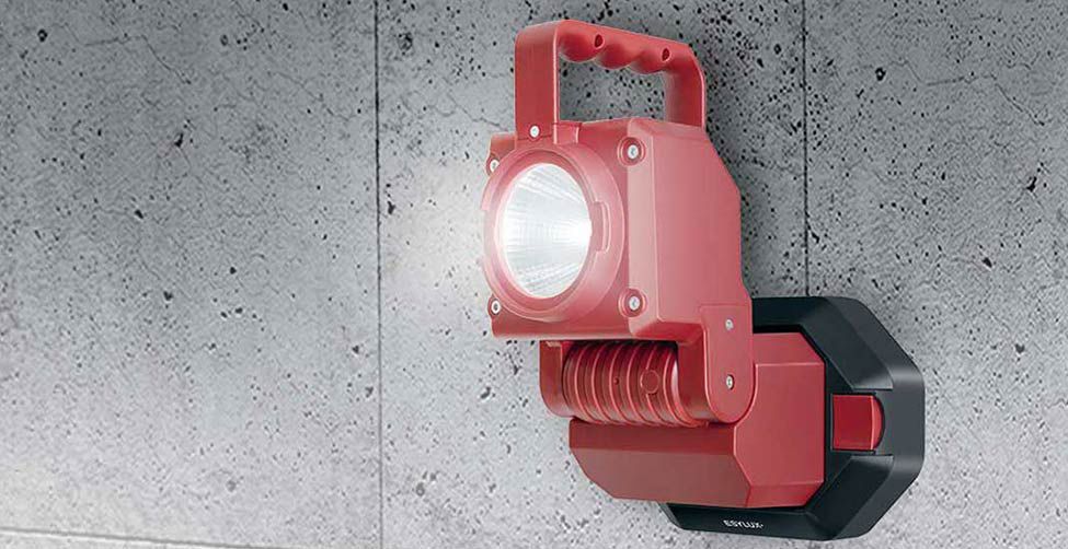 Handscheinwerfer 3W LED IP54 Notl aufladb LED nicht austauschbar 100-240V