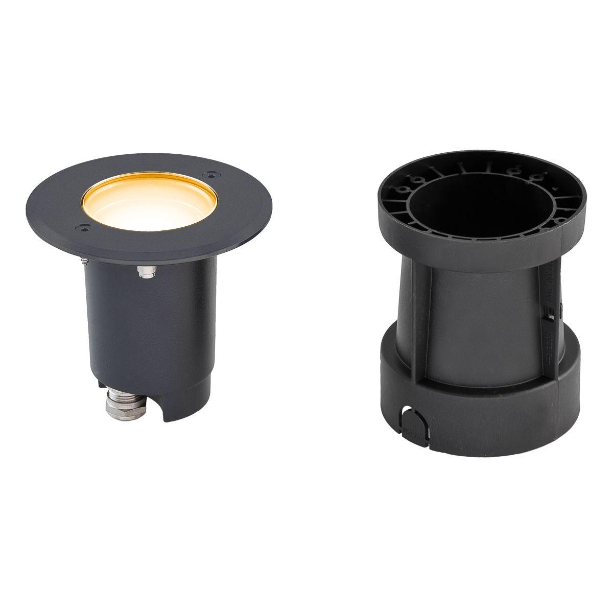 LED-Bodeneinbauleuchte 5W 2700K 355lm 230V IP67 LED austauschbar 1LED GU10