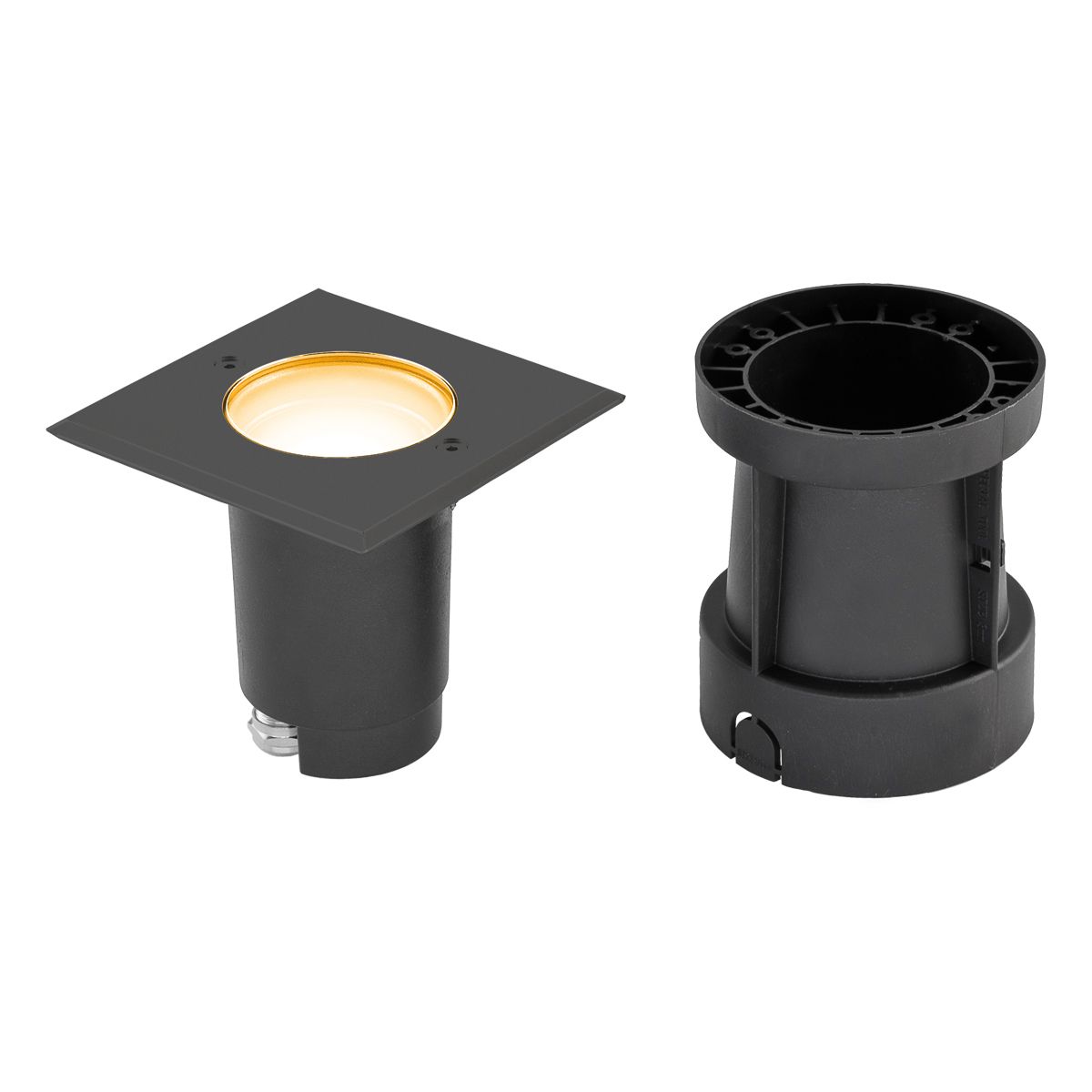 LED-Bodeneinbauleuchte 5W 4000K 390lm 230V IP67 LED austauschbar 1LED GU10
