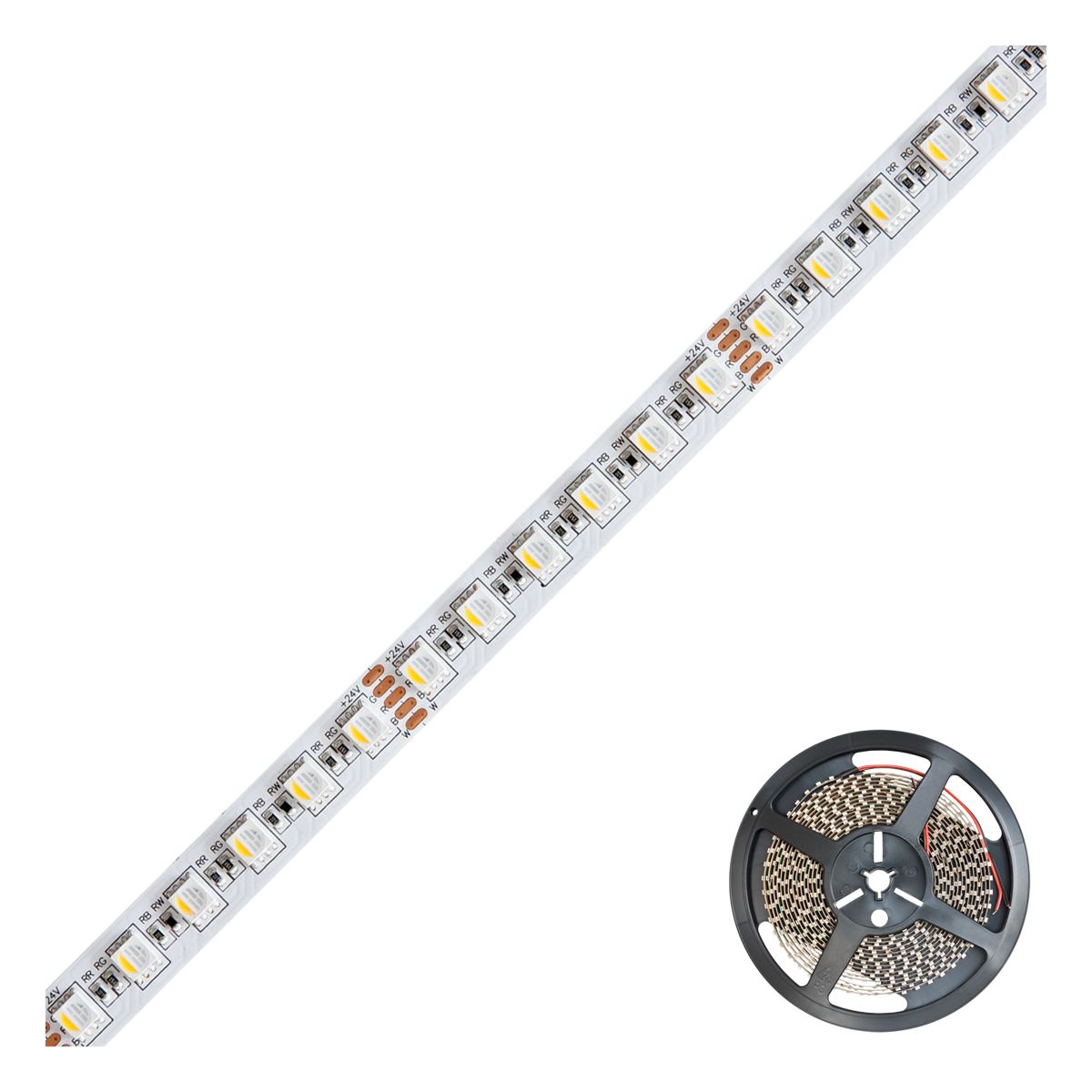 LED-Lichtband 20W/m rgbw 2700K 84Stk/m IP20 LED nicht austauschbar 5000mm DC