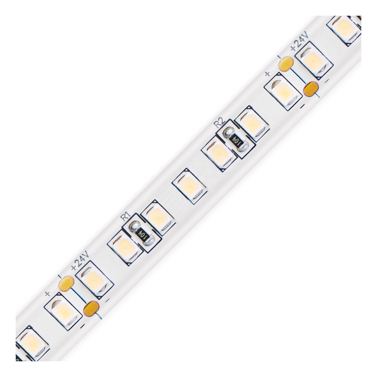 LED-Lichtband 9,6W/m konfekt. ws 3000K LED nicht austauschbar 130Stk/m IP54 DC