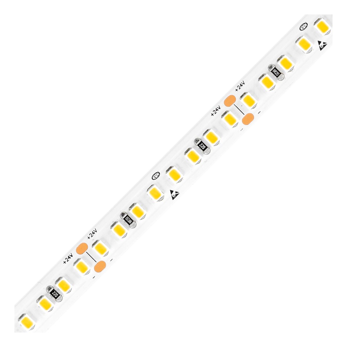 LED-Lichtband 14,4W/m konfekt. ws 2700K LED nicht austauschbar 160Stk/m IP54 DC