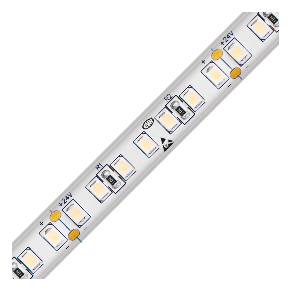 LED-Lichtband 4,8W/m konfekt. ws 4000K LED nicht austauschbar 130Stk/m IP67 DC
