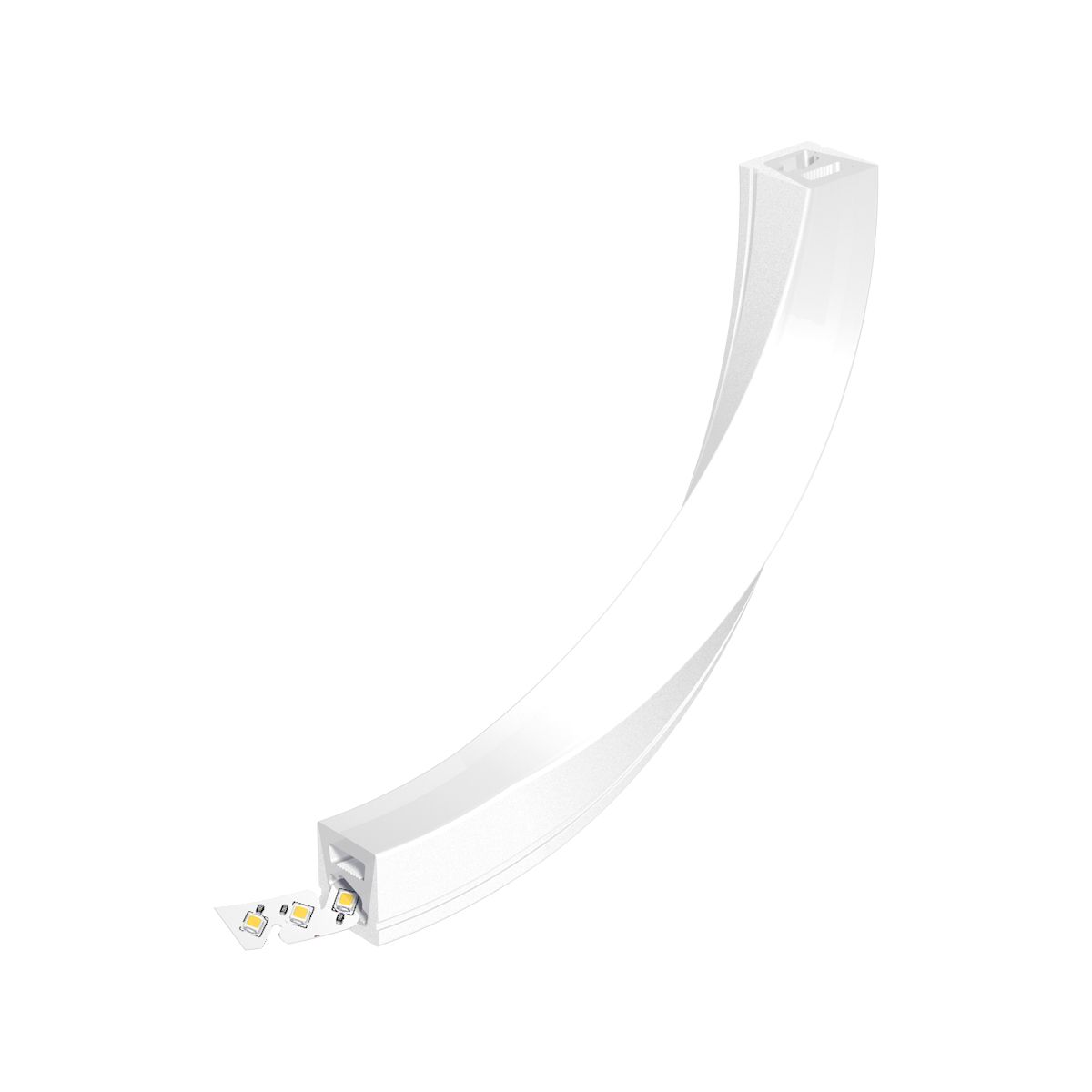 LED-Lichtschlauch 9W/m Neon-Flex 4000K konfekt. ws LED nicht austauschbar IP67