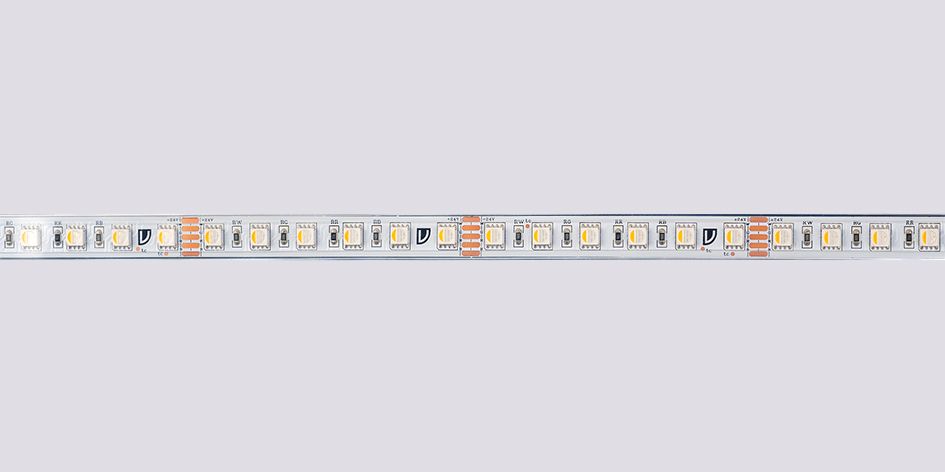 LED-Lichtband 14,4W/m rgbw 3000K 72Stk/m IP65 LED nicht austauschbar 5000mm DC