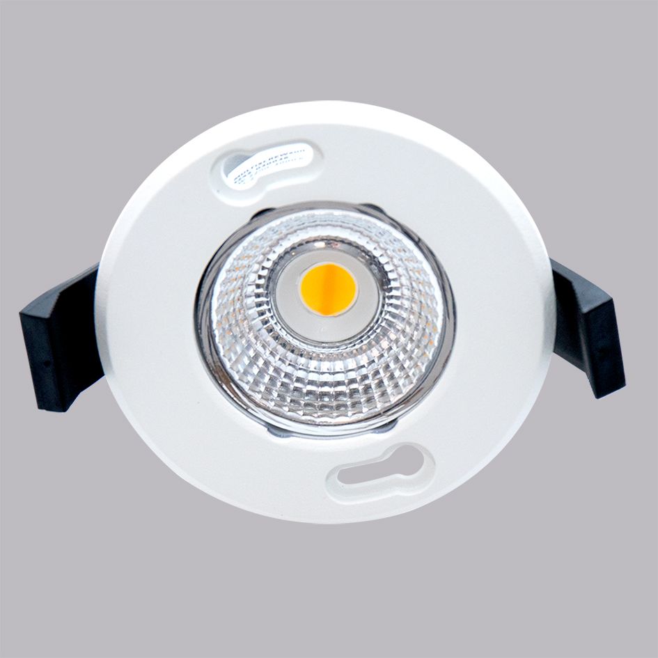 LED-Deckenanbauleuchte MULTISCREWsun 5W 2200-3000K 340lm sw Konv IP44 Ø80x43mm